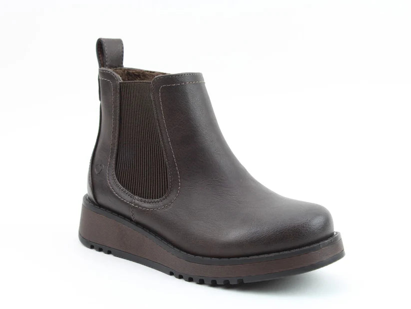 Heavenly Feet New Rolo2 Ankle Boot Chocolate