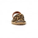 Lunar Azura Ladies Sandal Leather Leopard Print JLM001