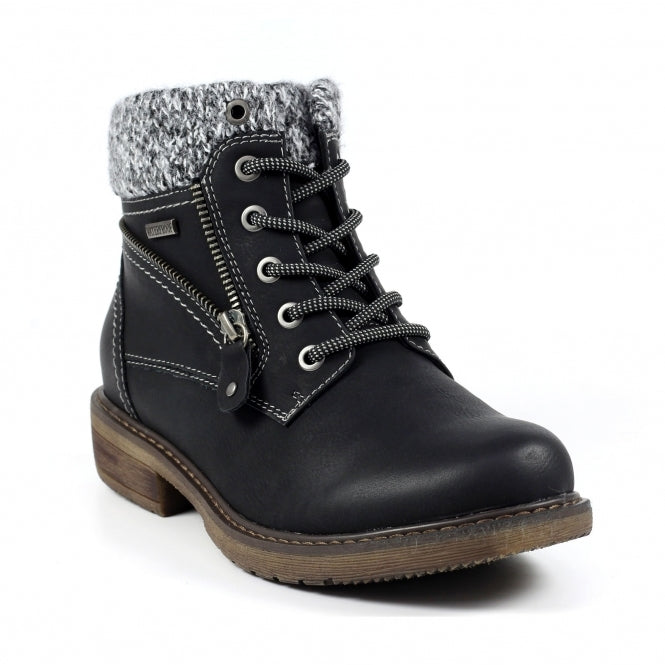 Lunar Benson III New Black Ladies Ankle Boot GLB090