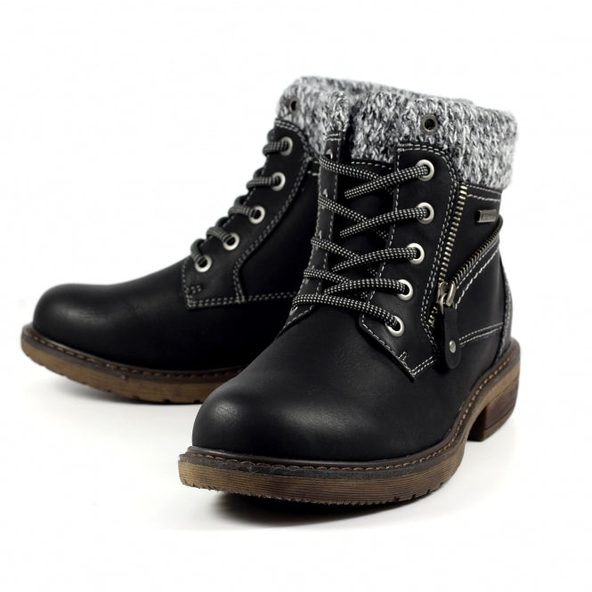 Lunar Benson III New Black Ladies Ankle Boot GLB090