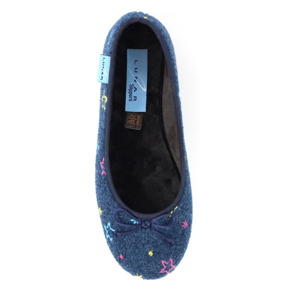 Lunar Berry Pump Slipper KLA225 Navy Blue