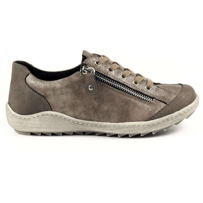 Lunar Bianca Ladies Trainer Taupe DLB021