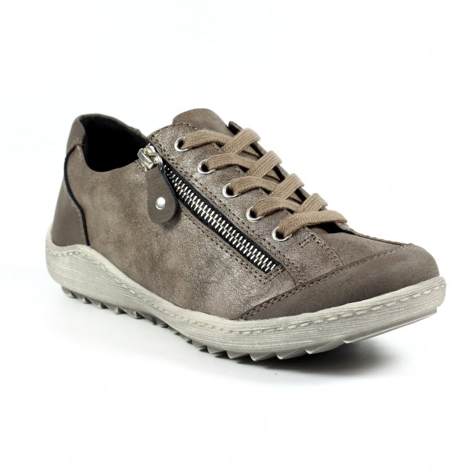 Lunar Bianca Ladies Trainer Taupe DLB021