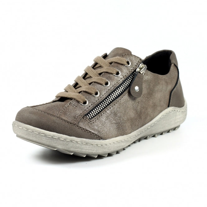 Lunar Bianca Ladies Trainer Taupe DLB021