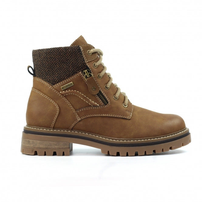 Lunar Caramel Ladies Ankle Boot GLB212 TN Tan