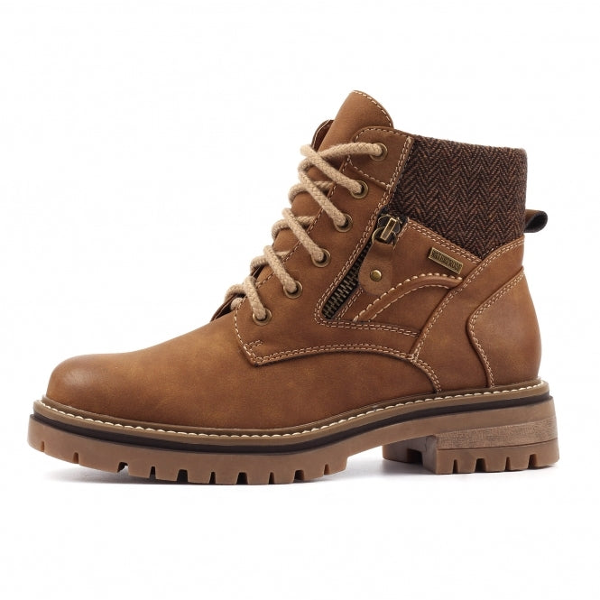 Lunar Caramel Ladies Ankle Boot GLB212 TN Tan