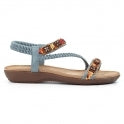 Lunar Carmen Ladies Sandal Blue JLH516