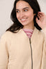 Lighthouse Carys Quilted Jacket - Cappucino