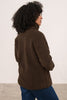 Lighthouse Cobh Ladies Full Zip Fleece Jacket Cocoa