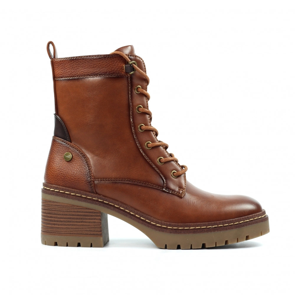 Lunar Cotton Ladies Tan Ankle Boot GLC015 TN