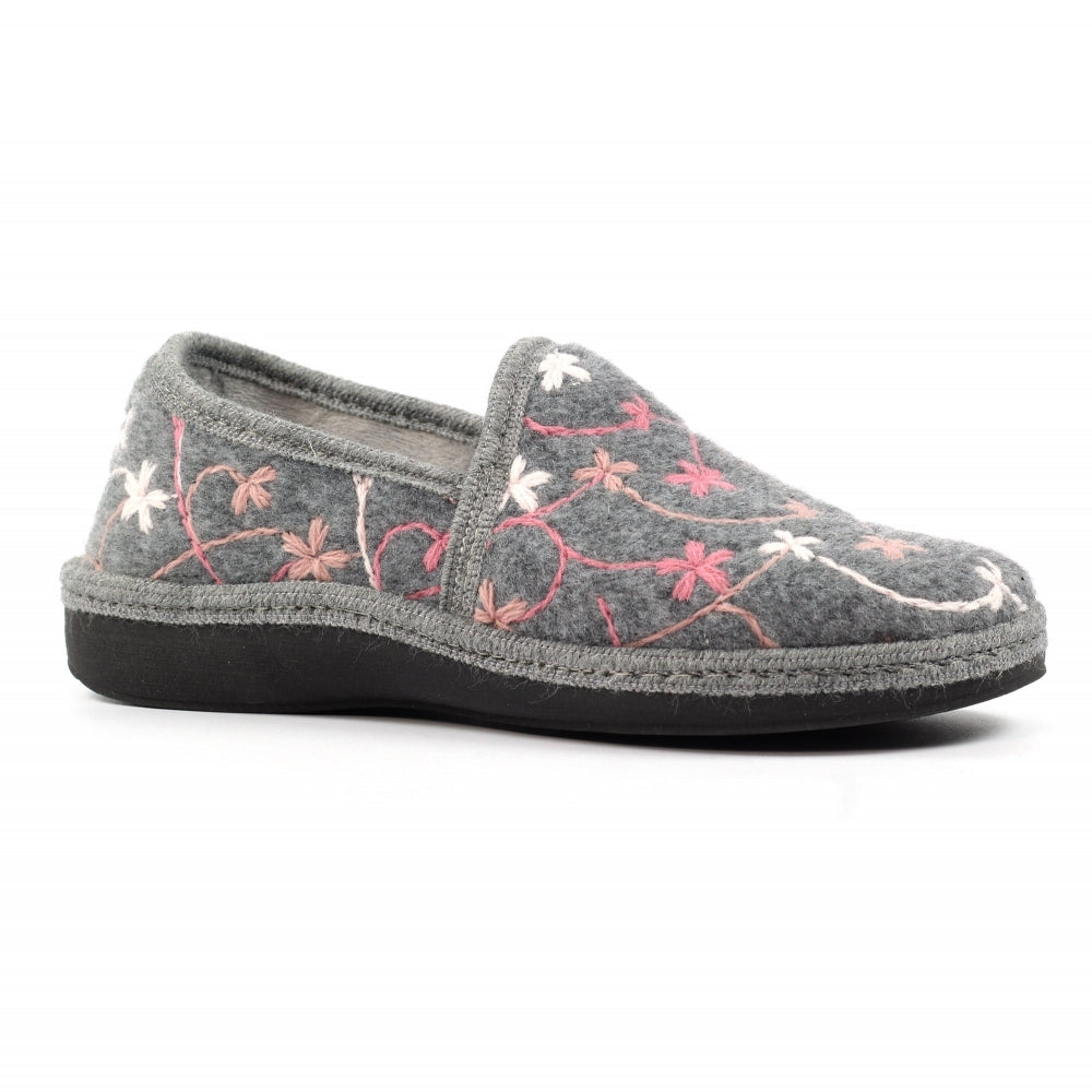 Lunar Gibson Grey Slipper KLS139