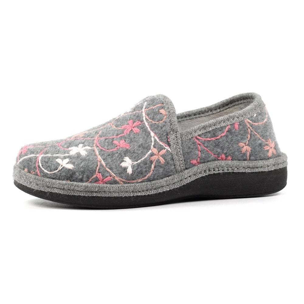 Lunar Gibson Grey Slipper KLS139