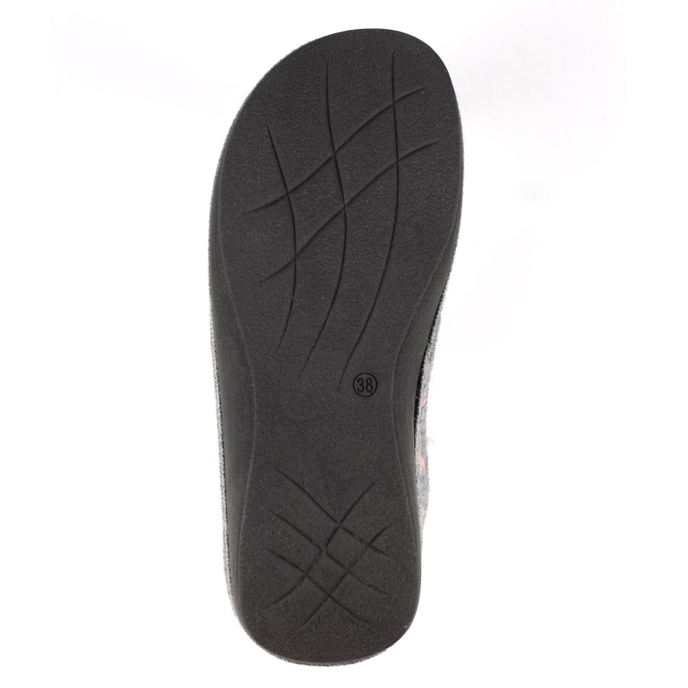 Lunar Gibson Grey Slipper KLS139