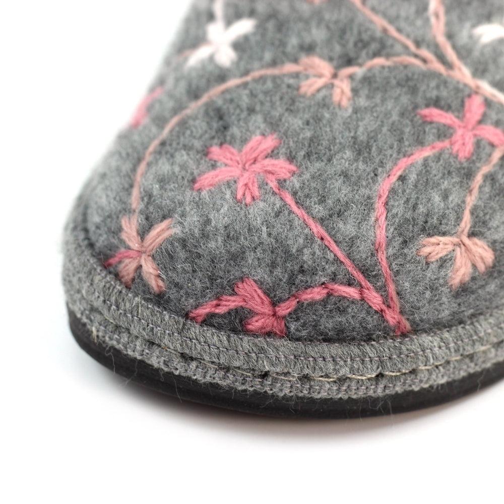Lunar Gibson Grey Slipper KLS139