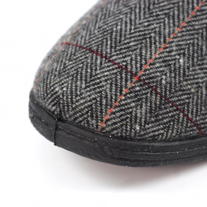 Mens Harrison II Lazydogz Slipper KMD106 GR Grey