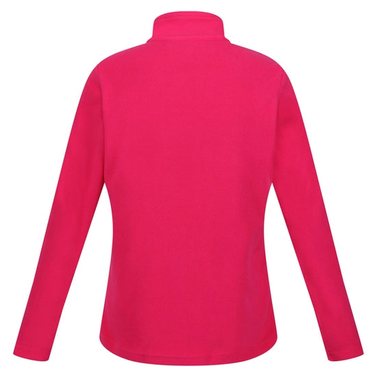 Regatta Womens Sweethart 1/4 zip lightweight fleece - Pink