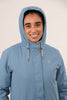Lighthouse Imogen Ladies Waterproof Coat Bluestone