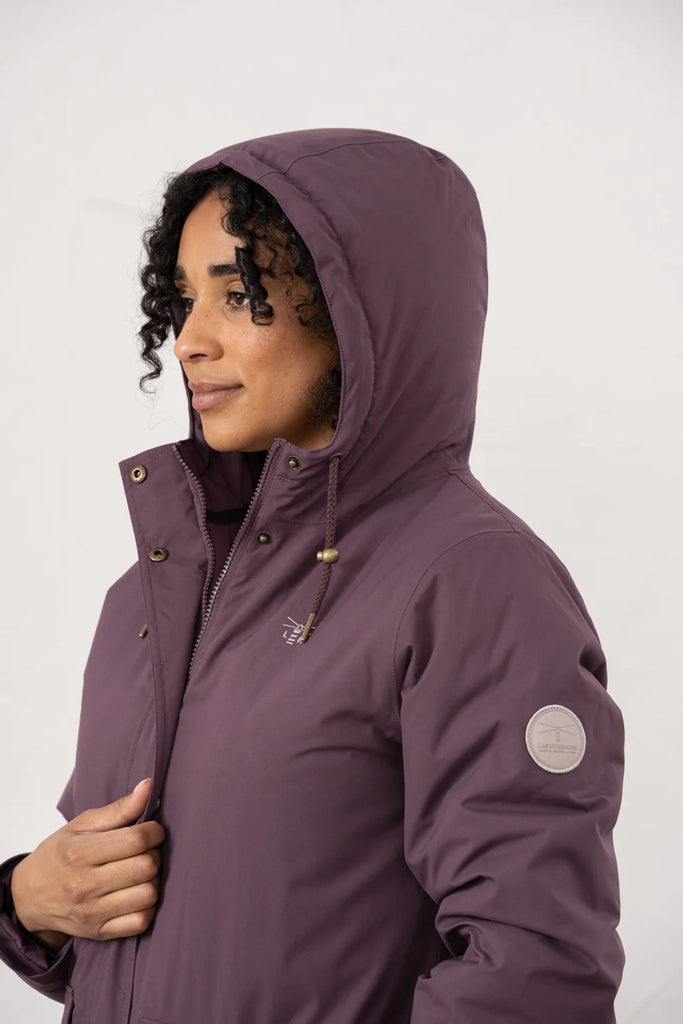 Lighthouse Imogen Waterproof Coat - Cranberry