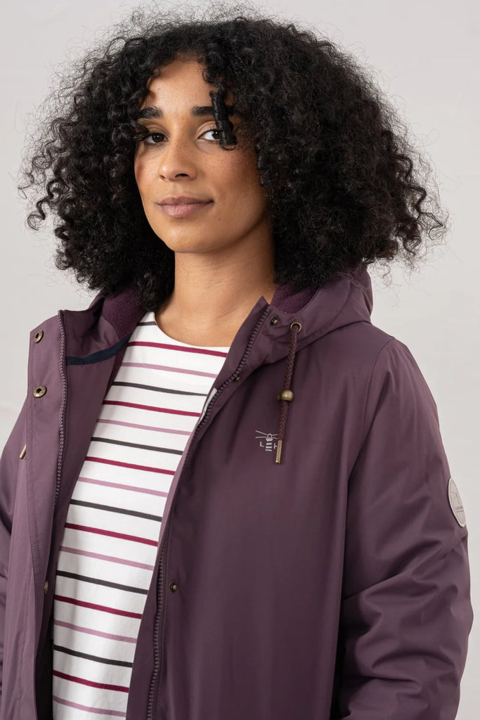 Lighthouse Imogen Waterproof Coat - Cranberry