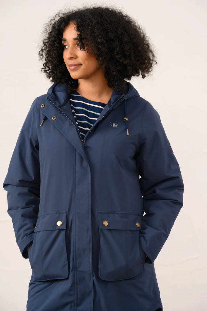 Lighthouse Imogen Waterproof Coat - Navy