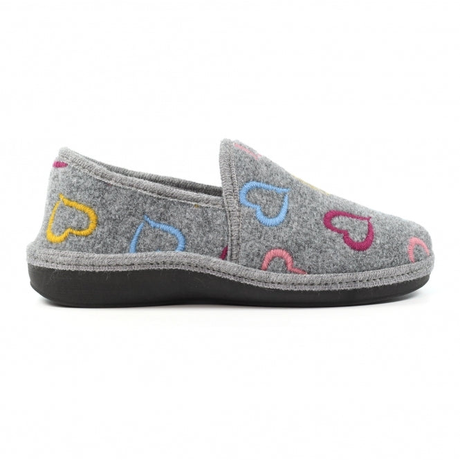 Lunar Joyful Full Slipper Grey KLS134GR