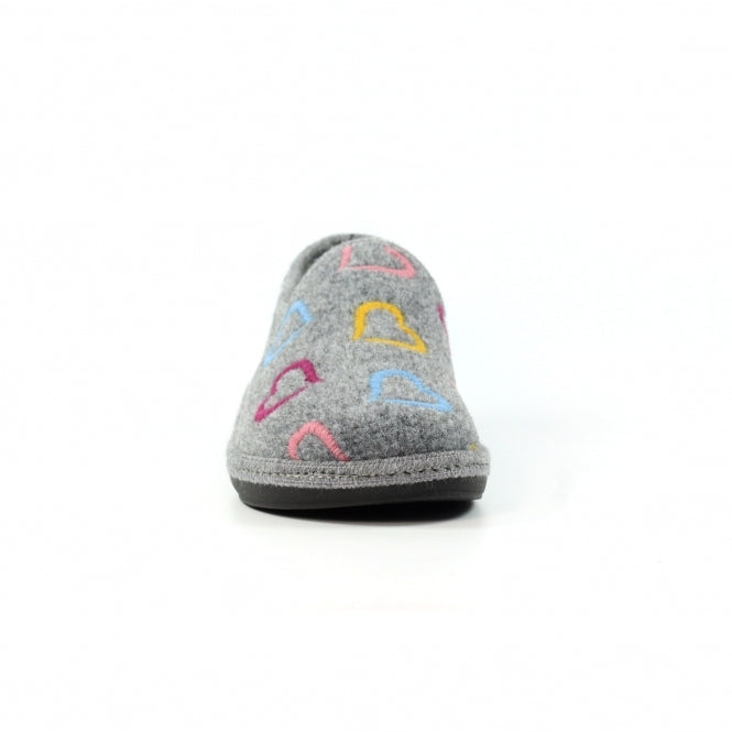 Lunar Joyful Full Slipper Grey KLS134GR