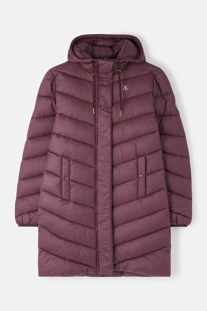 Lighthouse Laurel Coat - Cranberry