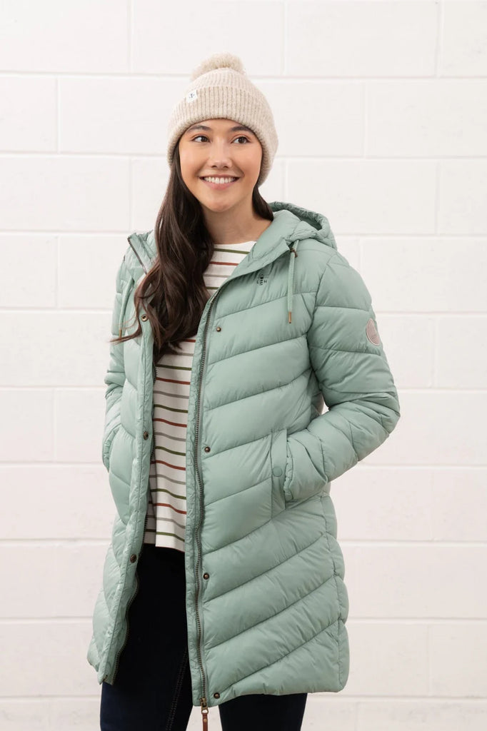 Lighthouse Laurel Coat- Sage