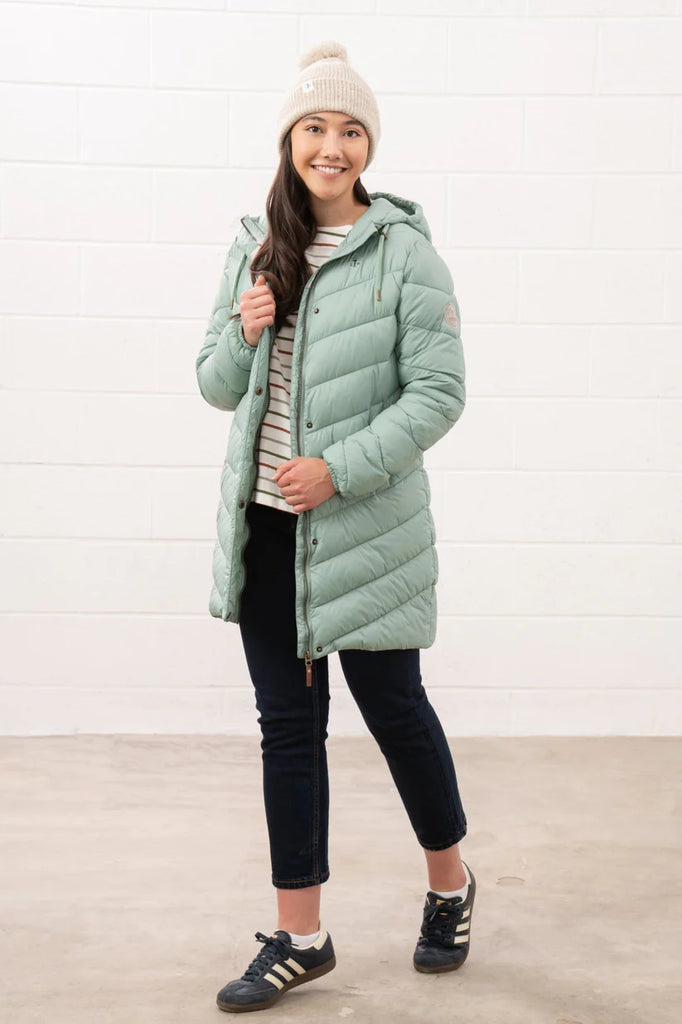 Lighthouse Laurel Coat- Sage
