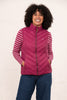Lighthouse Ladies Laurel Padded Gilet Berry