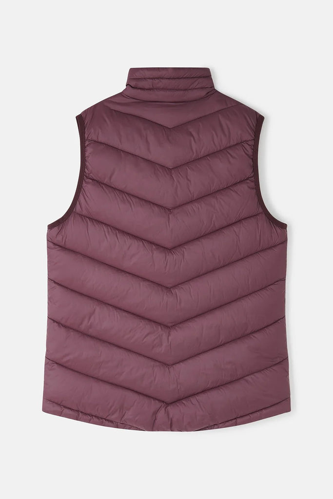 Lighthouse Laurel Gilet - Cranberry