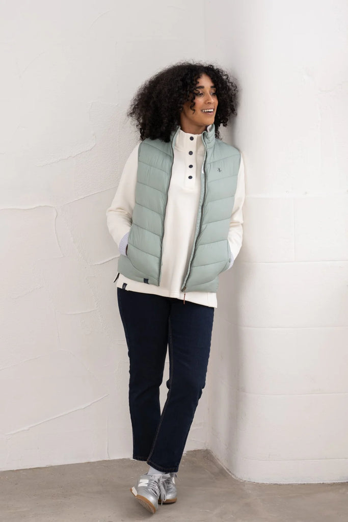 Lighthouse Laurel Gilet - Sage