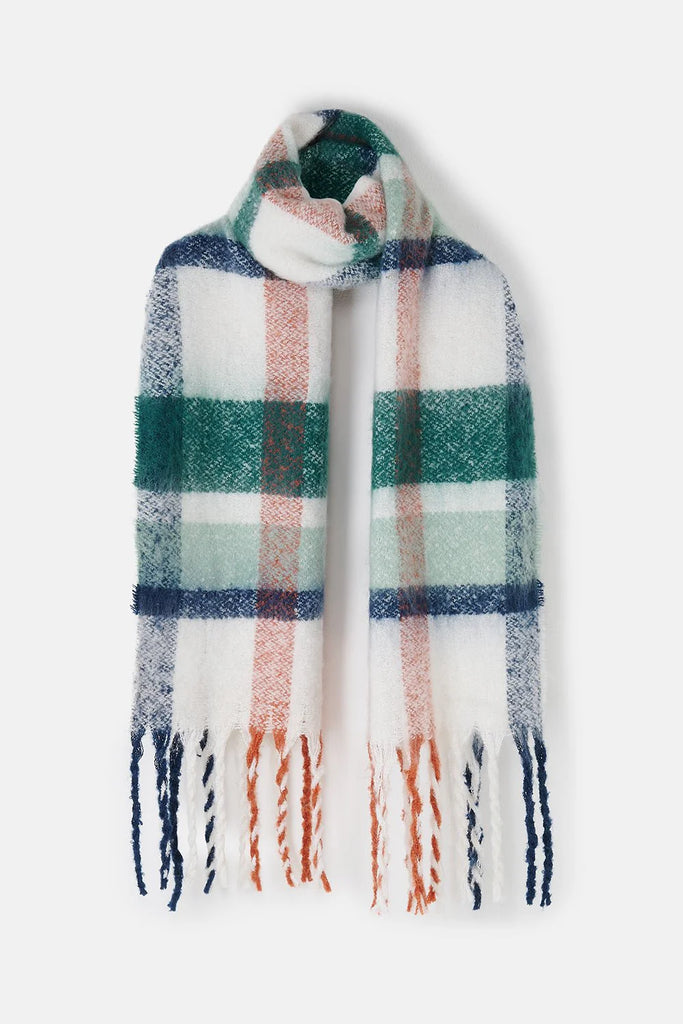 Lighthouse Scarf - Sage Rust Navy