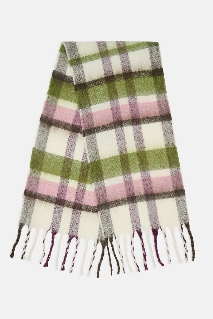 Lighthouse Scarf - Sea Kelp Rose Cocoa