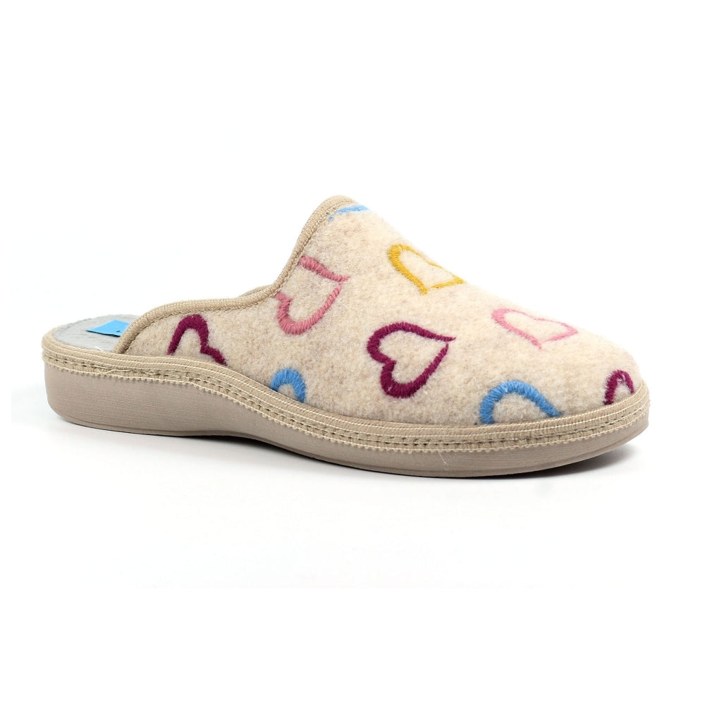 Lunar Love Mule Slipper Beige KLS130BG