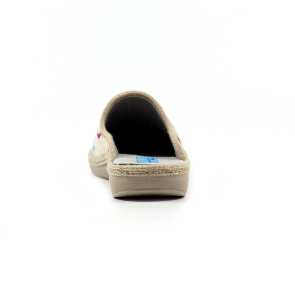 Lunar Love Mule Slipper Beige KLS130BG