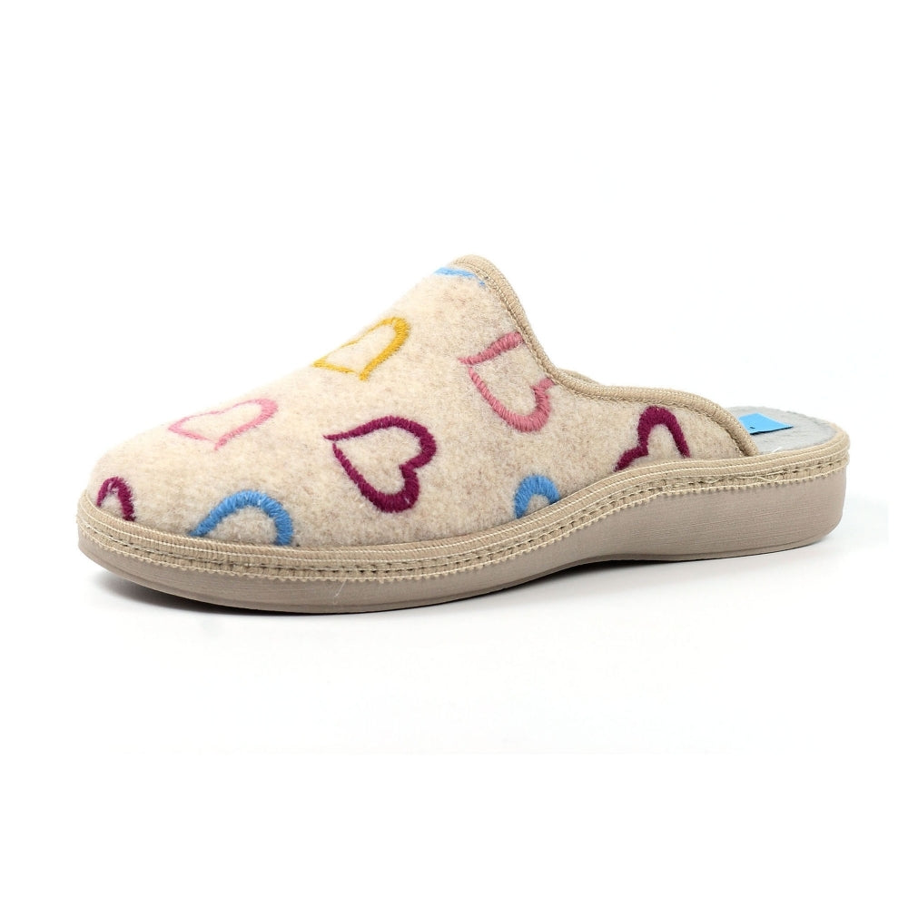 Lunar Love Mule Slipper Beige KLS130BG