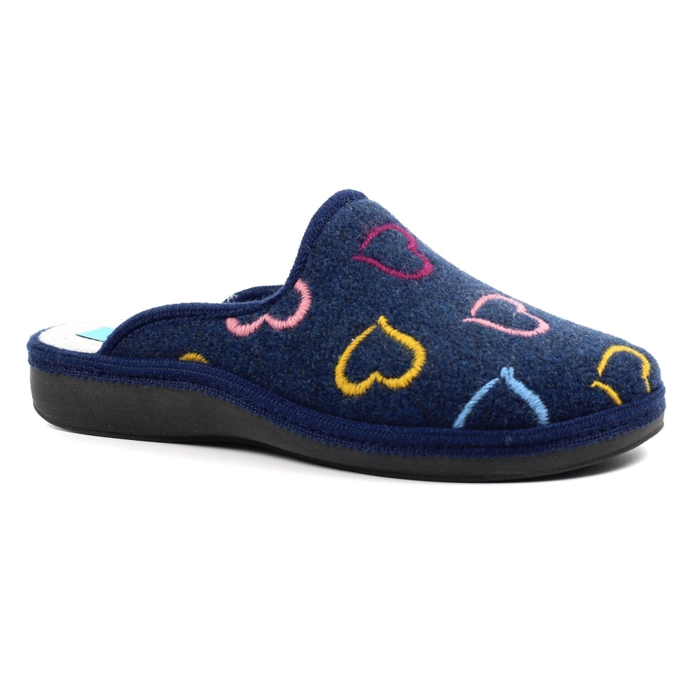 Lunar Love Mule Slipper Navy Blue KLS130BL