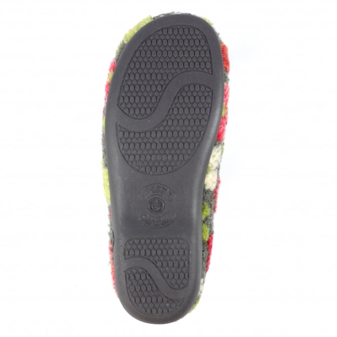 Lunar Lychee Ladies Full Slipper KLA253 GR Grey