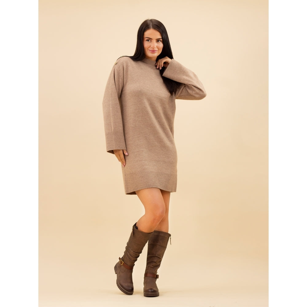 Lunar Margo Ladies Tall Brown Boot GLR121 BR