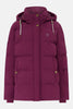 Lighthouse Margot Ladies Padded Coat - Berry