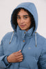 Lighthouse Margot Ladies Padded Coat - Bluestone