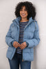 Lighthouse Margot Ladies Padded Coat - Bluestone