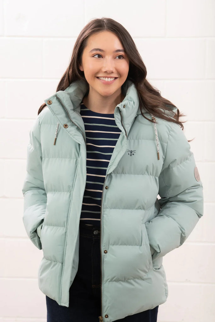 Lighthouse Margot Padded Coat - Sage