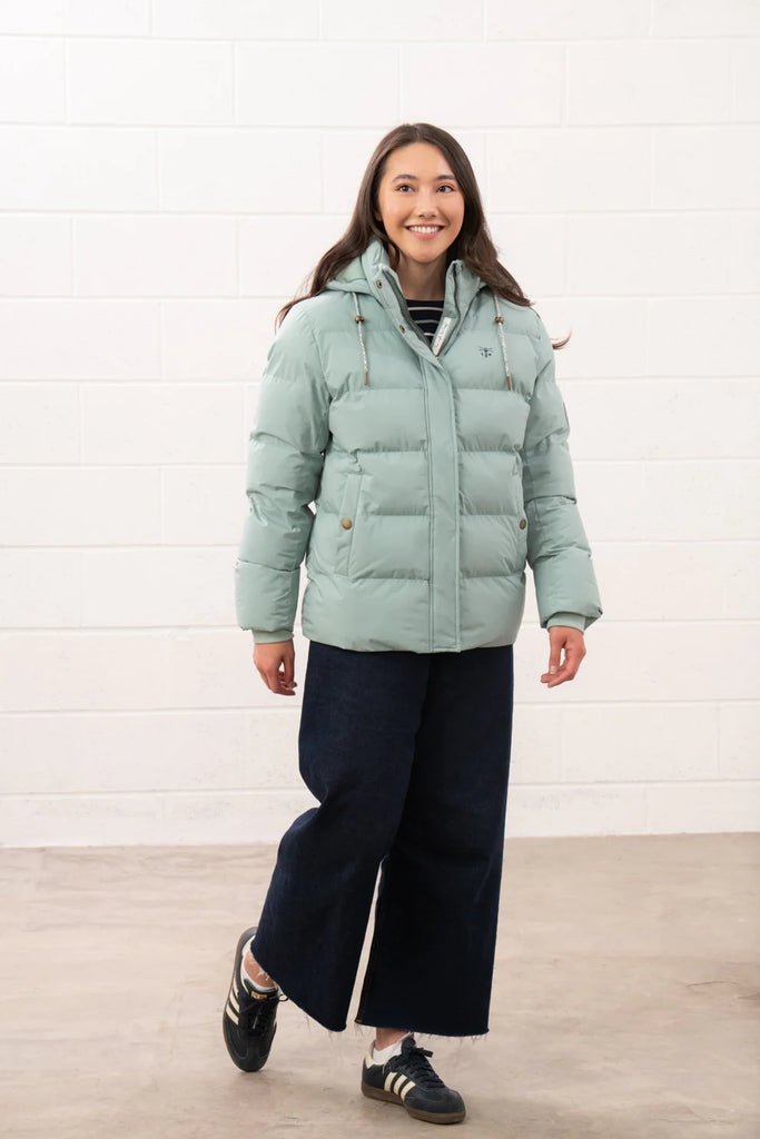 Lighthouse Margot Padded Coat - Sage