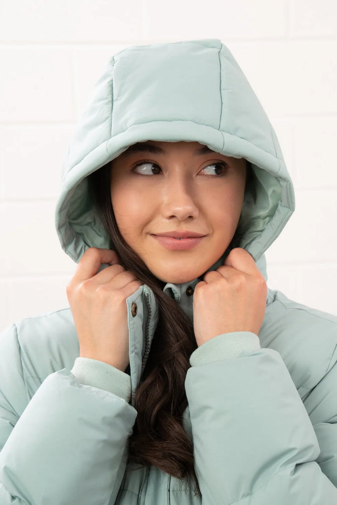Lighthouse Margot Padded Coat - Sage