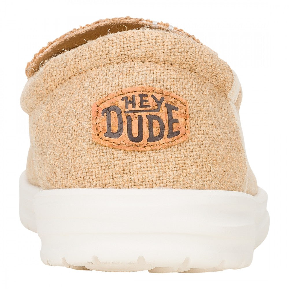 Hey Dude Mikka Jute Mens Shoe Irish Cream 41089