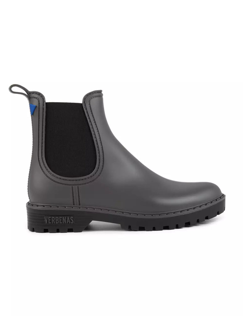 Black and grey outlet rain boots