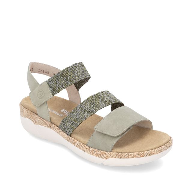 Remonte Adjustable Comfort Sandal R6861-52 Sage