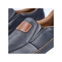 Rieker 11962-14 Mens Slip on Blue